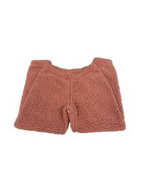✨5/$25 Old Navy Plush Sherpa Pants in Dusty Pink, Size S (6-7)